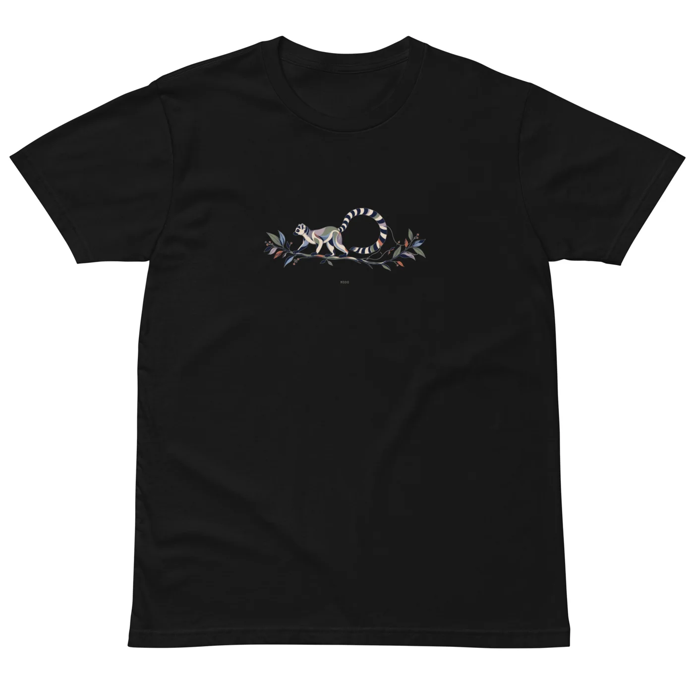 Canopy Loop — Premium Cotton T-Shirt in Black
