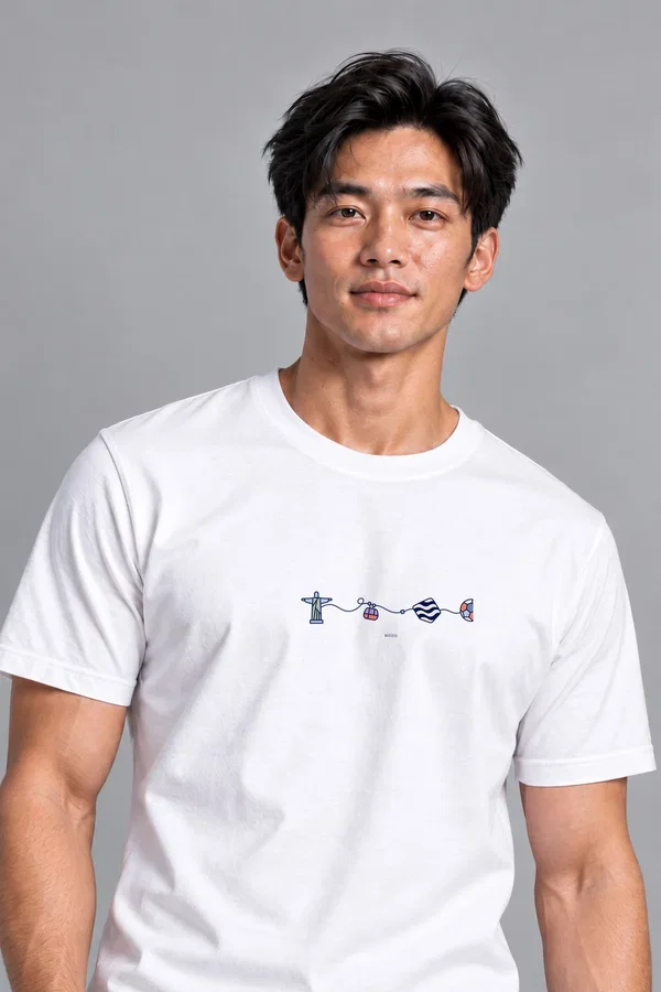Rio em Linhas t-shirt