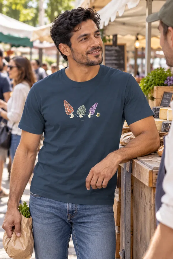 Morel Mosaic t-shirt