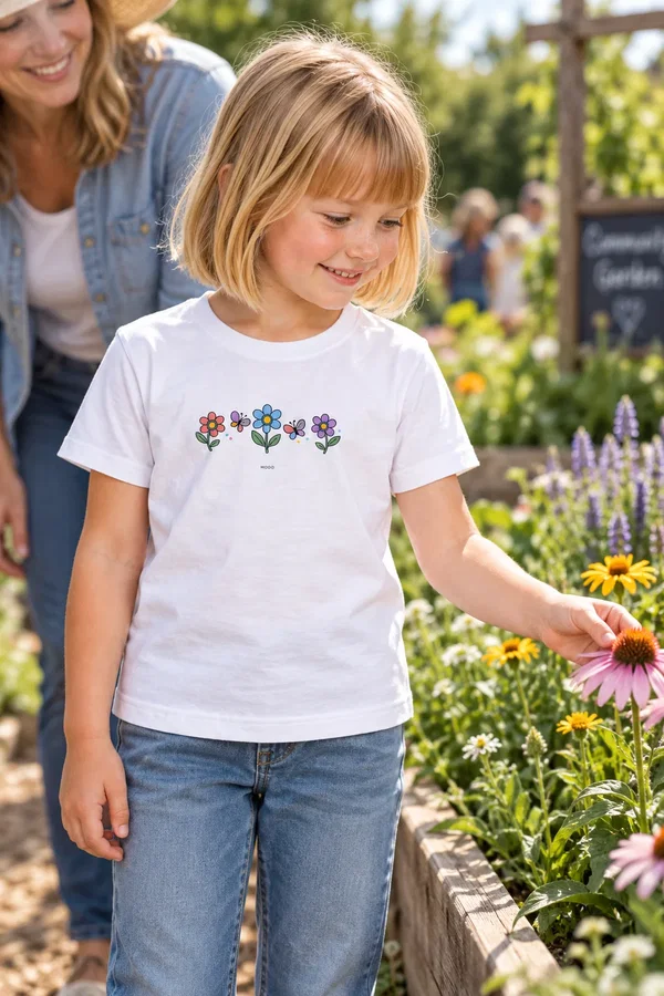 Flutter Garden t-shirt